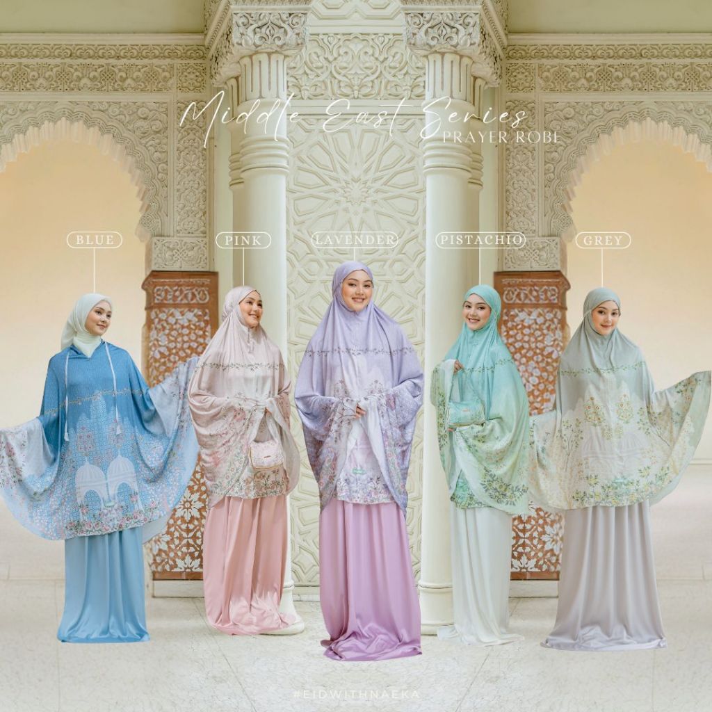 Mukena Middle East Silk Premium