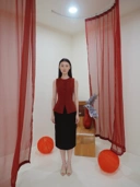 Poppy Vest In Red