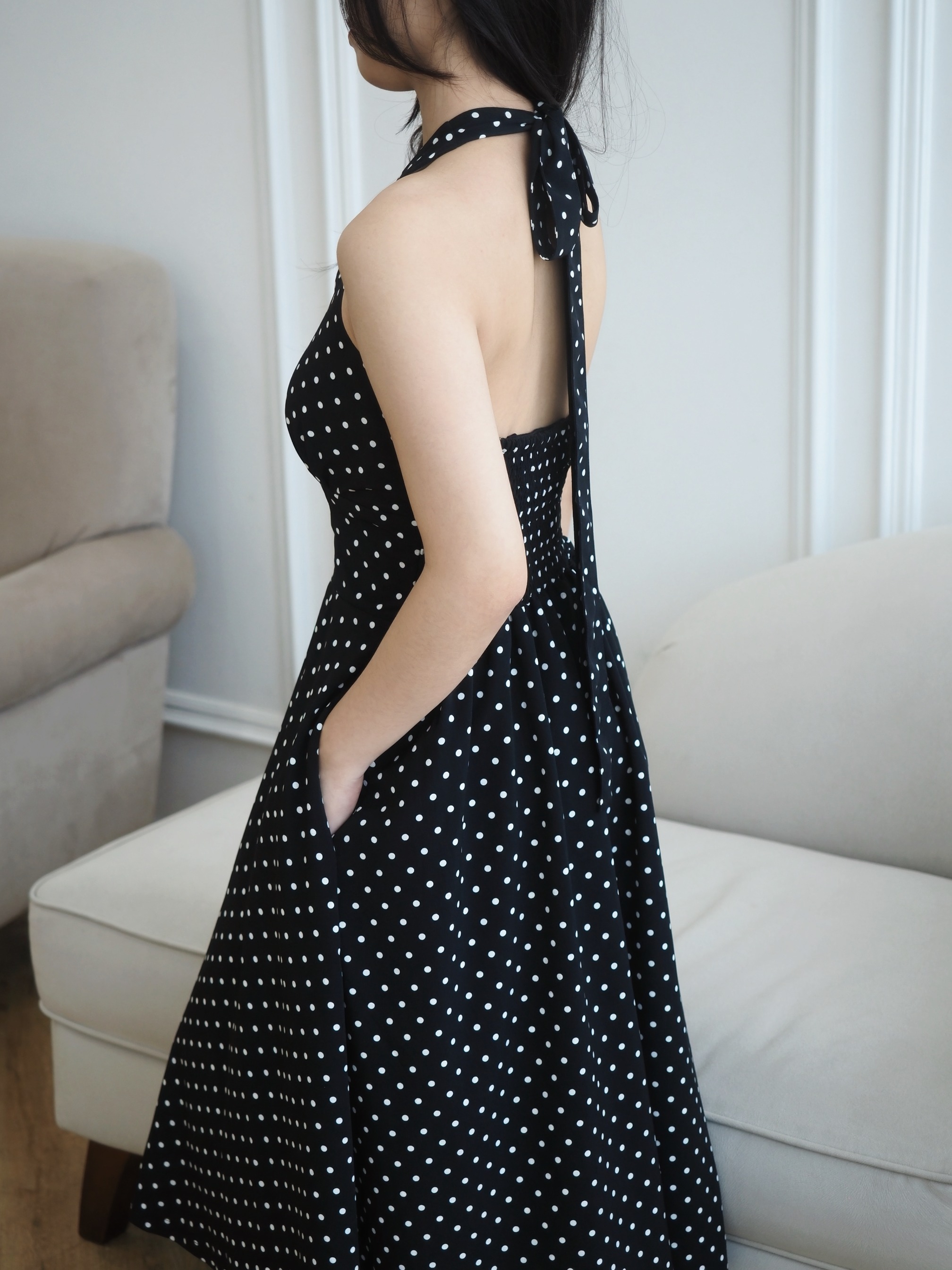 Poka Dress In Black