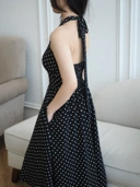 Poka Dress In Black