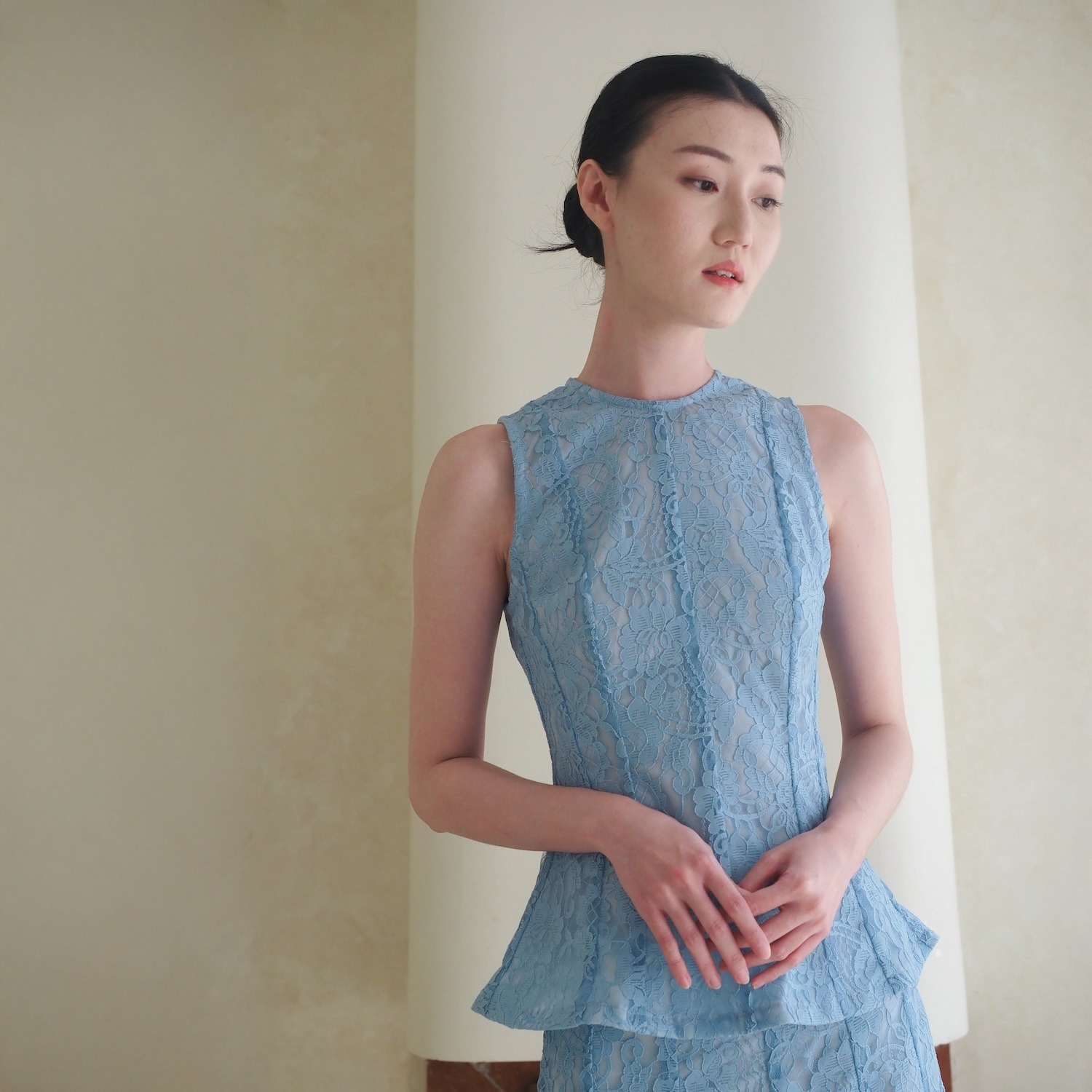 Lily Top Blue