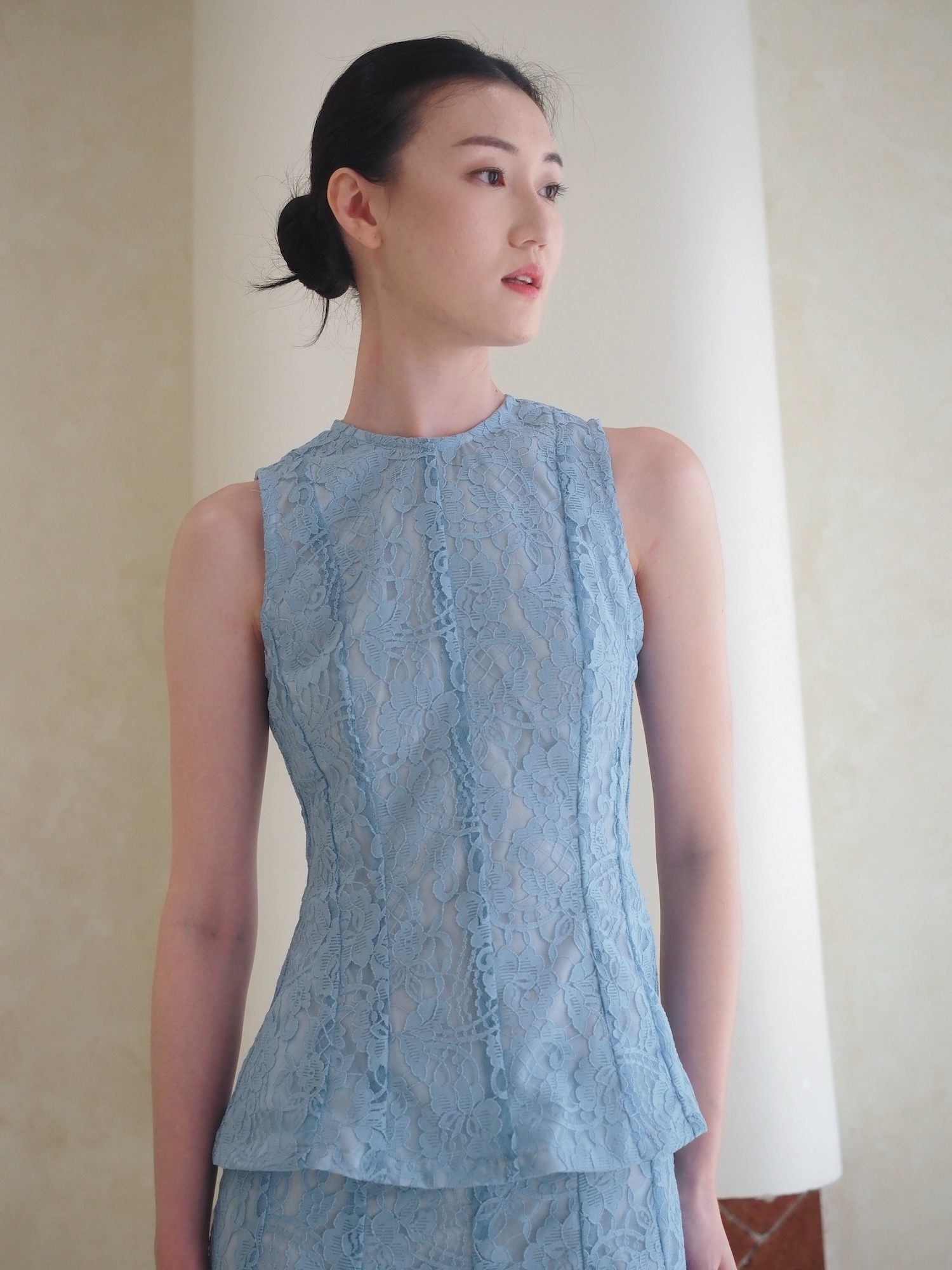 Lily Top Blue