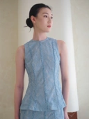 Lily Top Blue