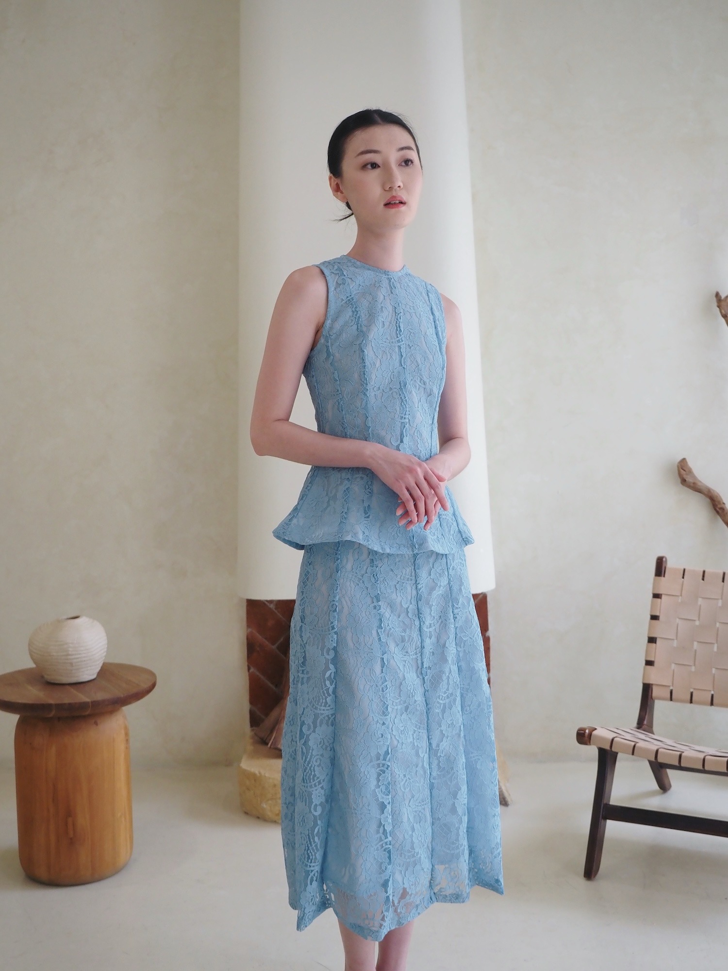 Lily Top Blue