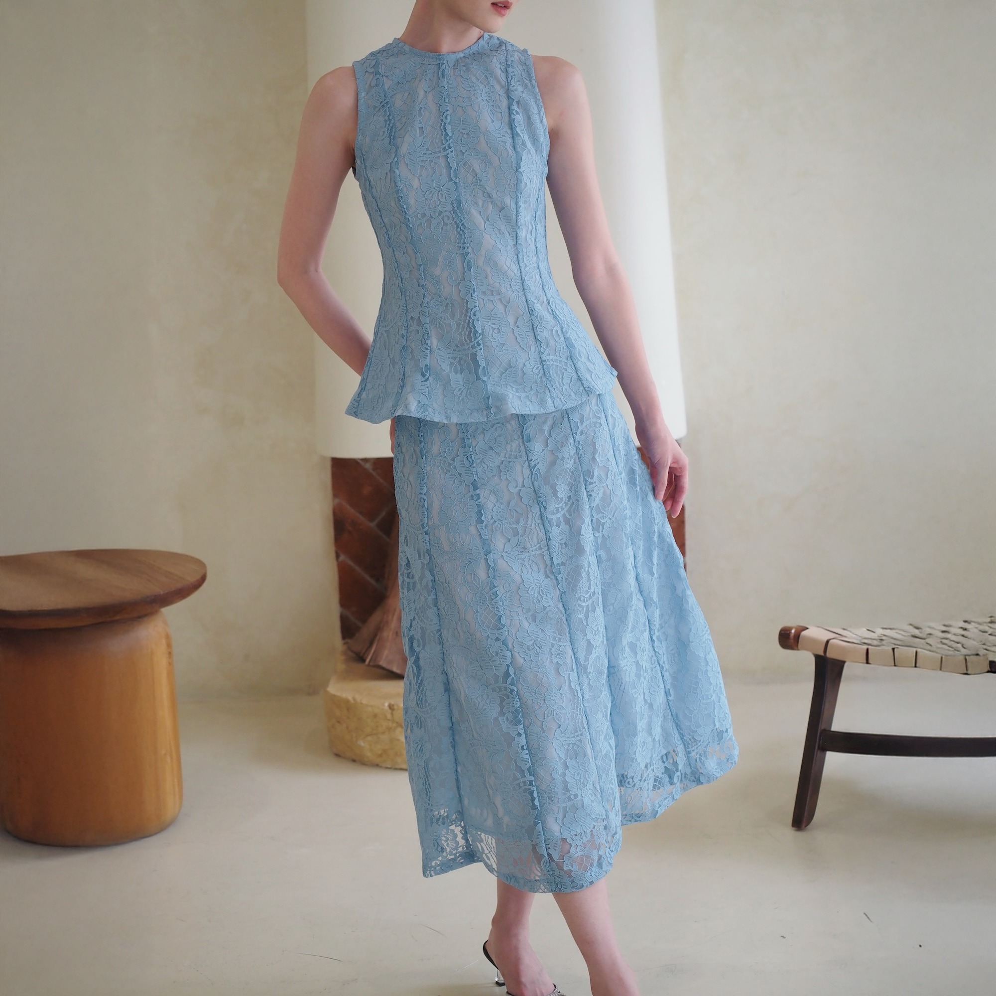 Lily Skirt Blue