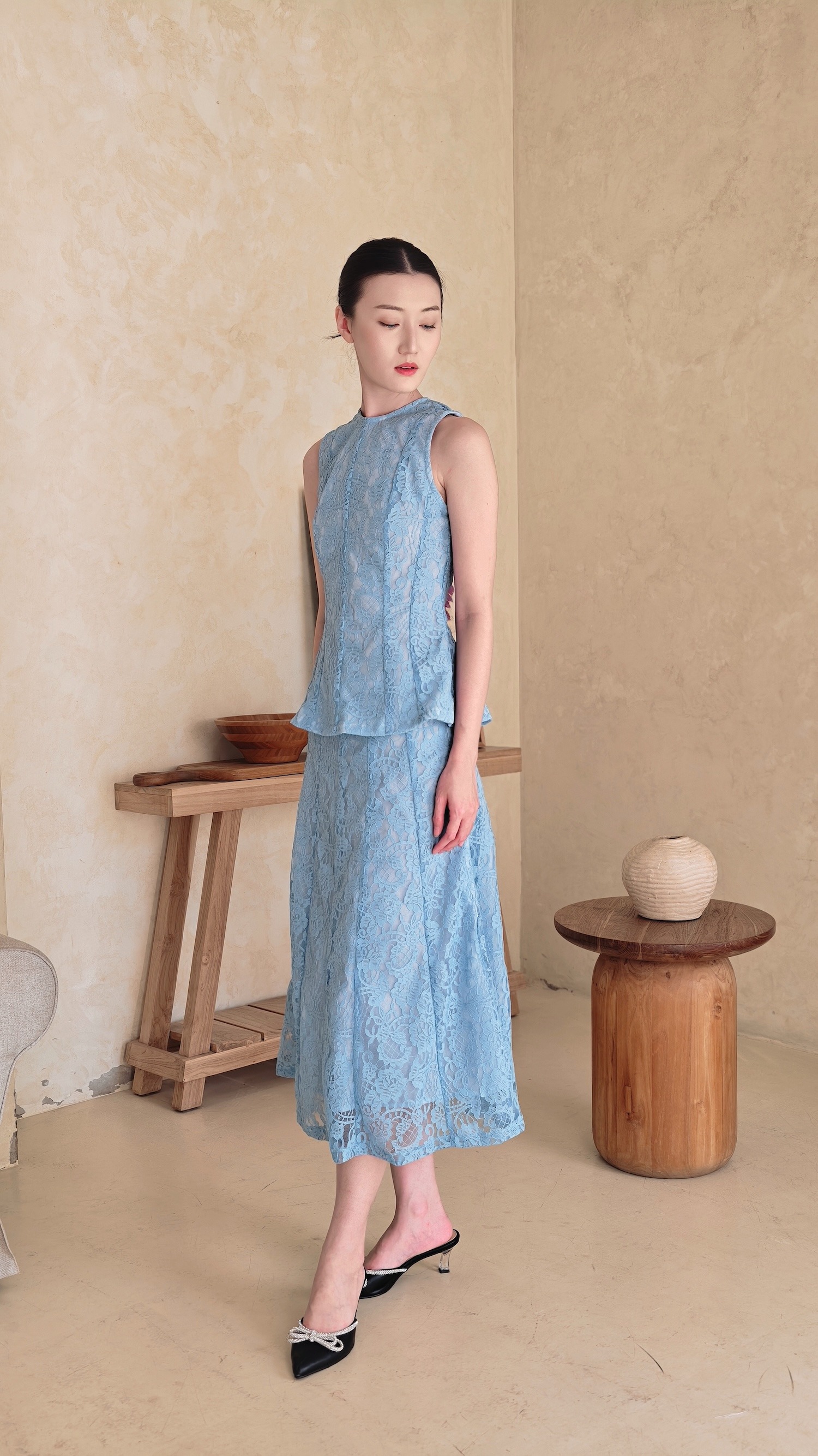 Lily Skirt Blue