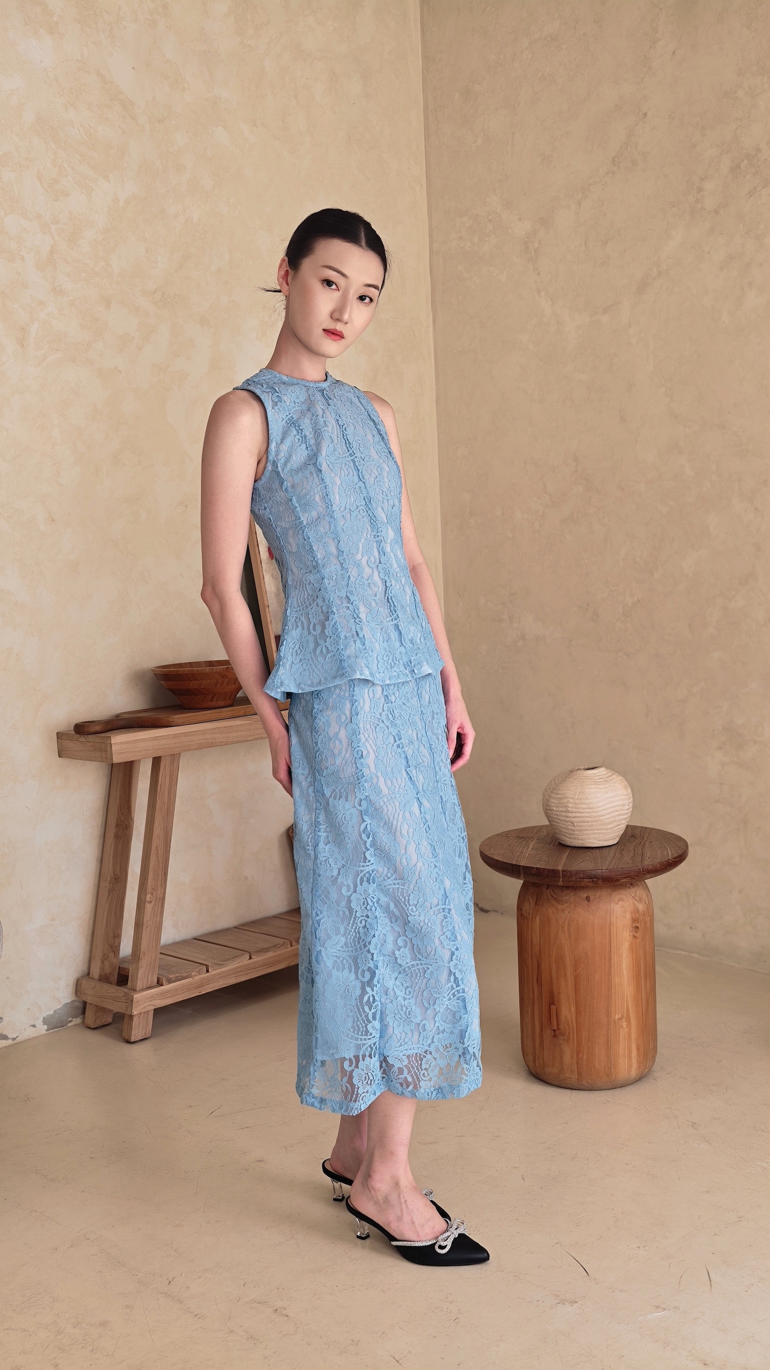 Lily Skirt Blue