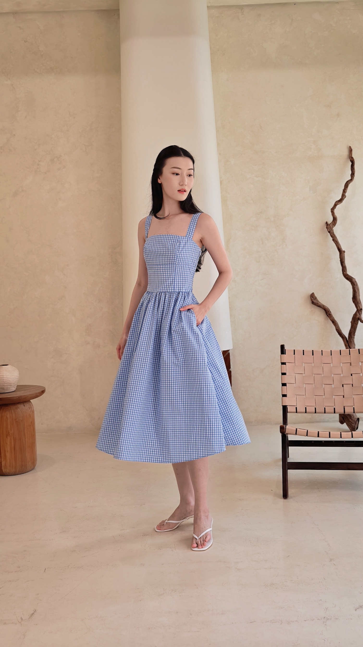 Bluebell Gingham Dress