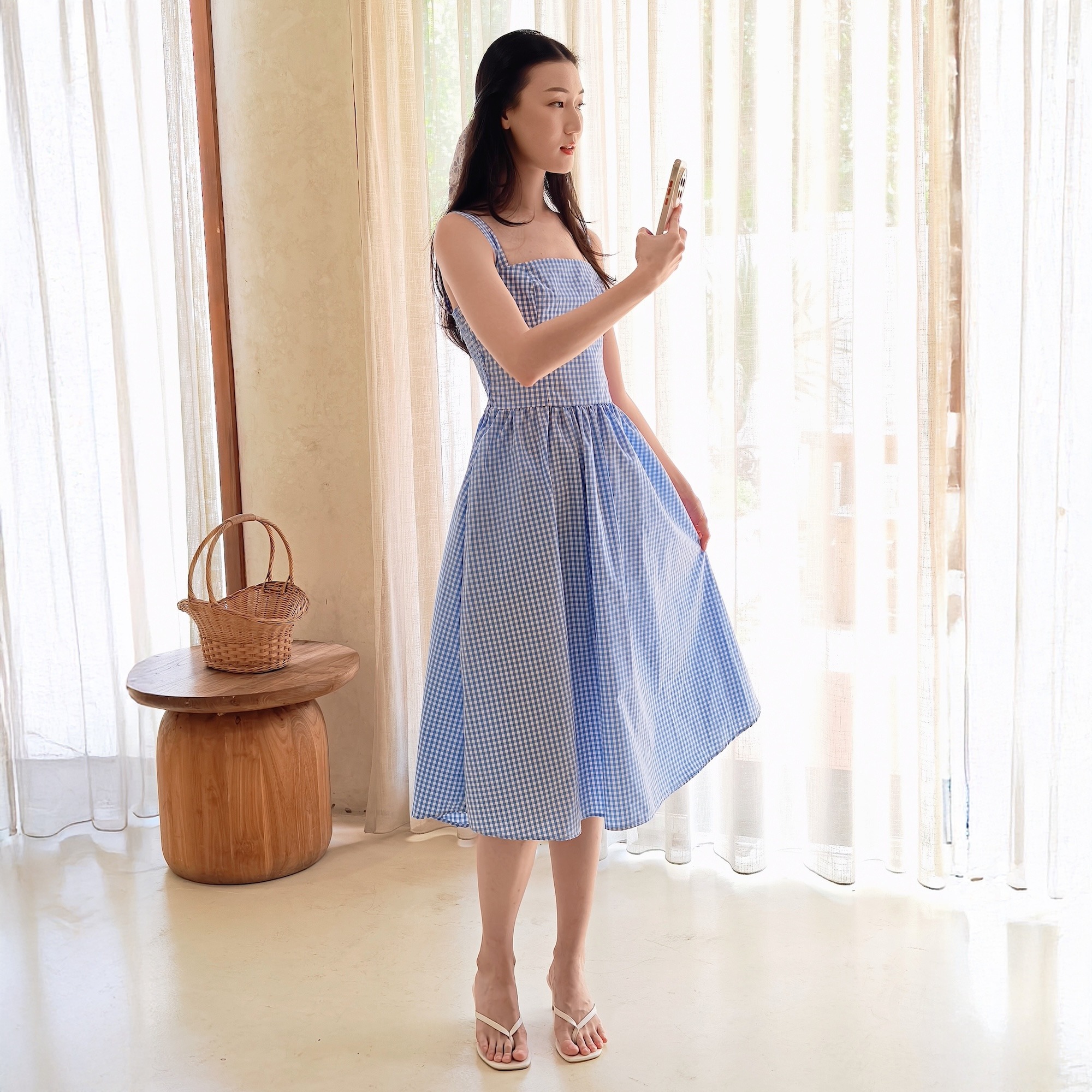 Bluebell Gingham Dress