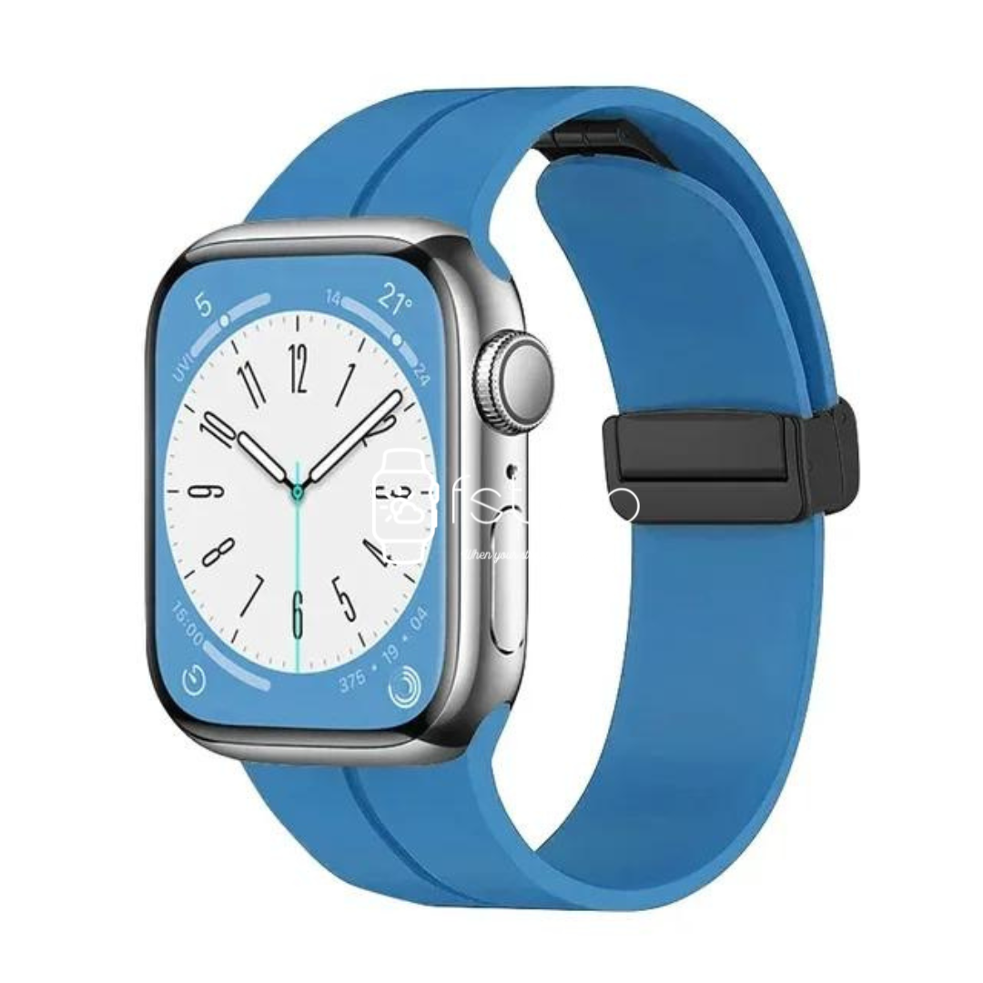 Magnetic Rubber Band Strap For Apple Watch