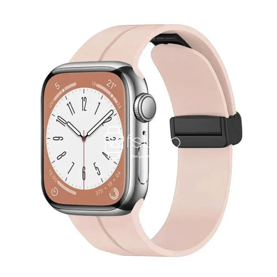 Magnetic Rubber Band Strap For Apple Watch