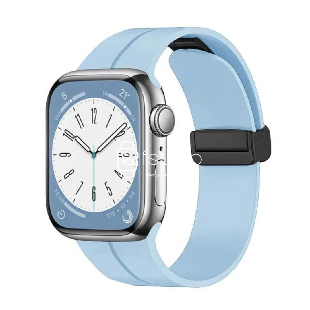 Magnetic Rubber Band Strap For Apple Watch