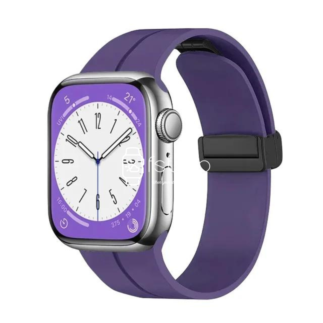 Magnetic Rubber Band Strap For Apple Watch