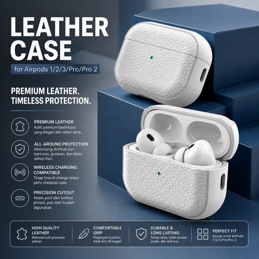 Image of Leather Case for AirPods