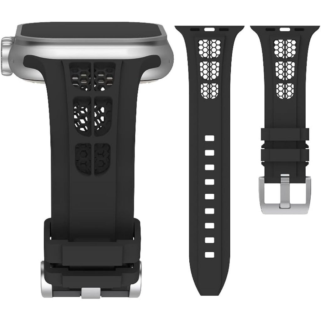 Soft Silicone Breathable Band for Apple Watch
