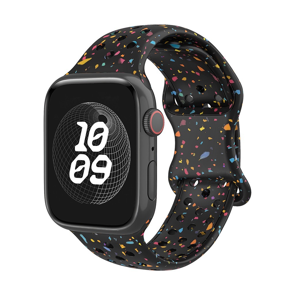Rubber Colour Splash Breathable for Apple Watch