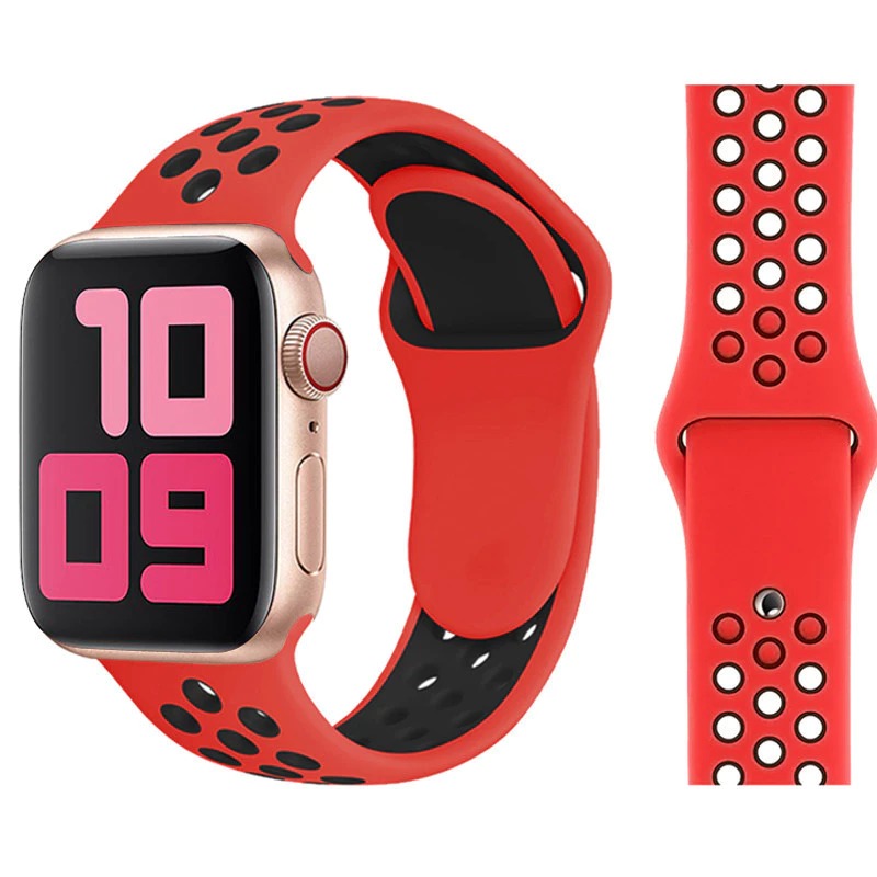 Active Rubber Breathable Strap for Apple Watch