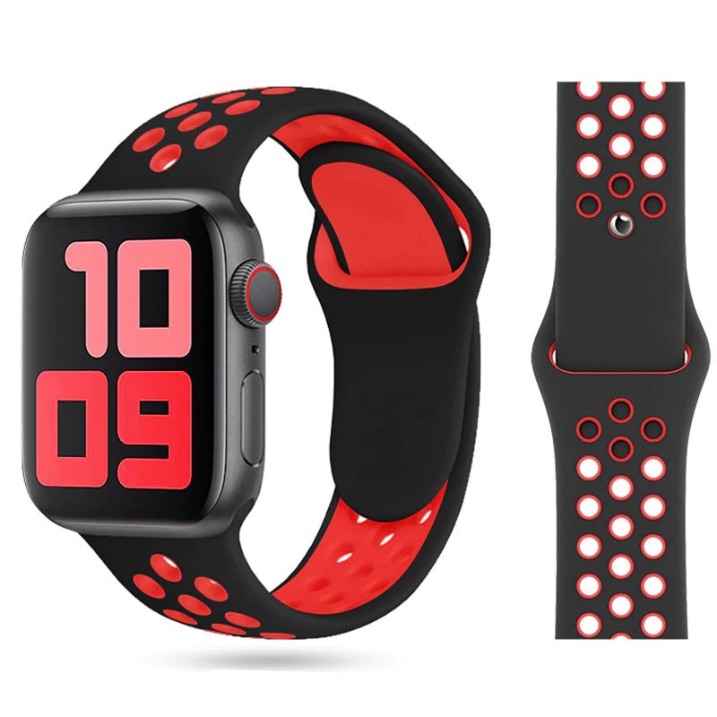 Active Rubber Breathable Strap for Apple Watch