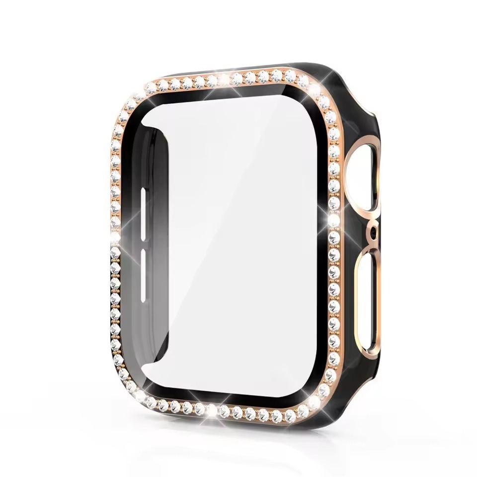 Bumper Case Lianmi Bling Glass Cover