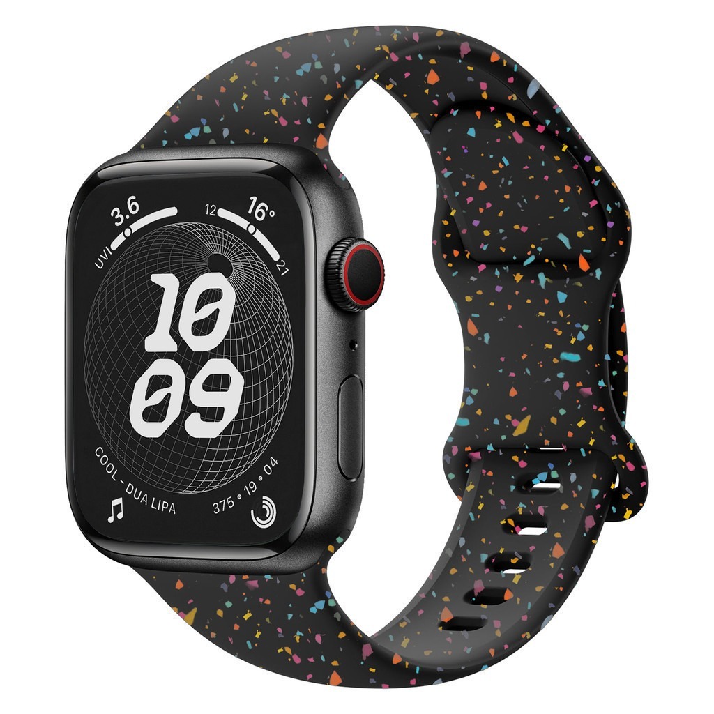 Rubber Colour Confetti Band for Apple Watch