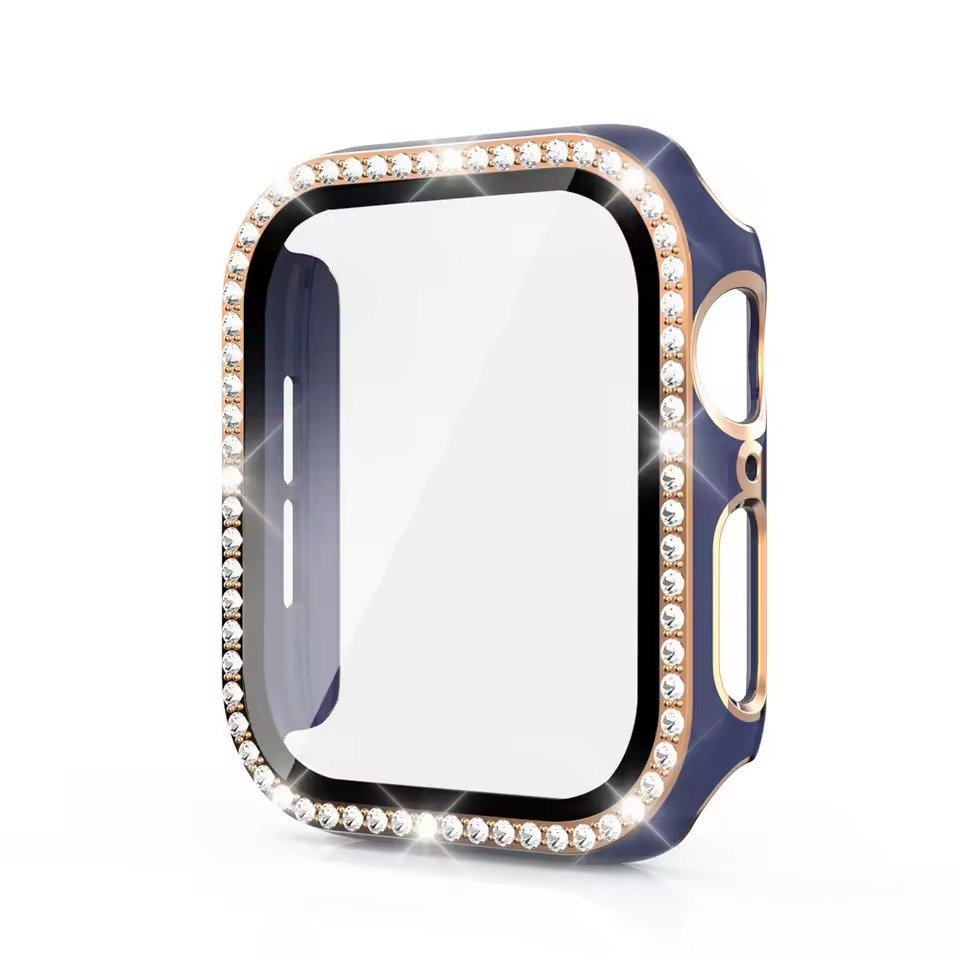 Bumper Case Lianmi Bling Glass Cover