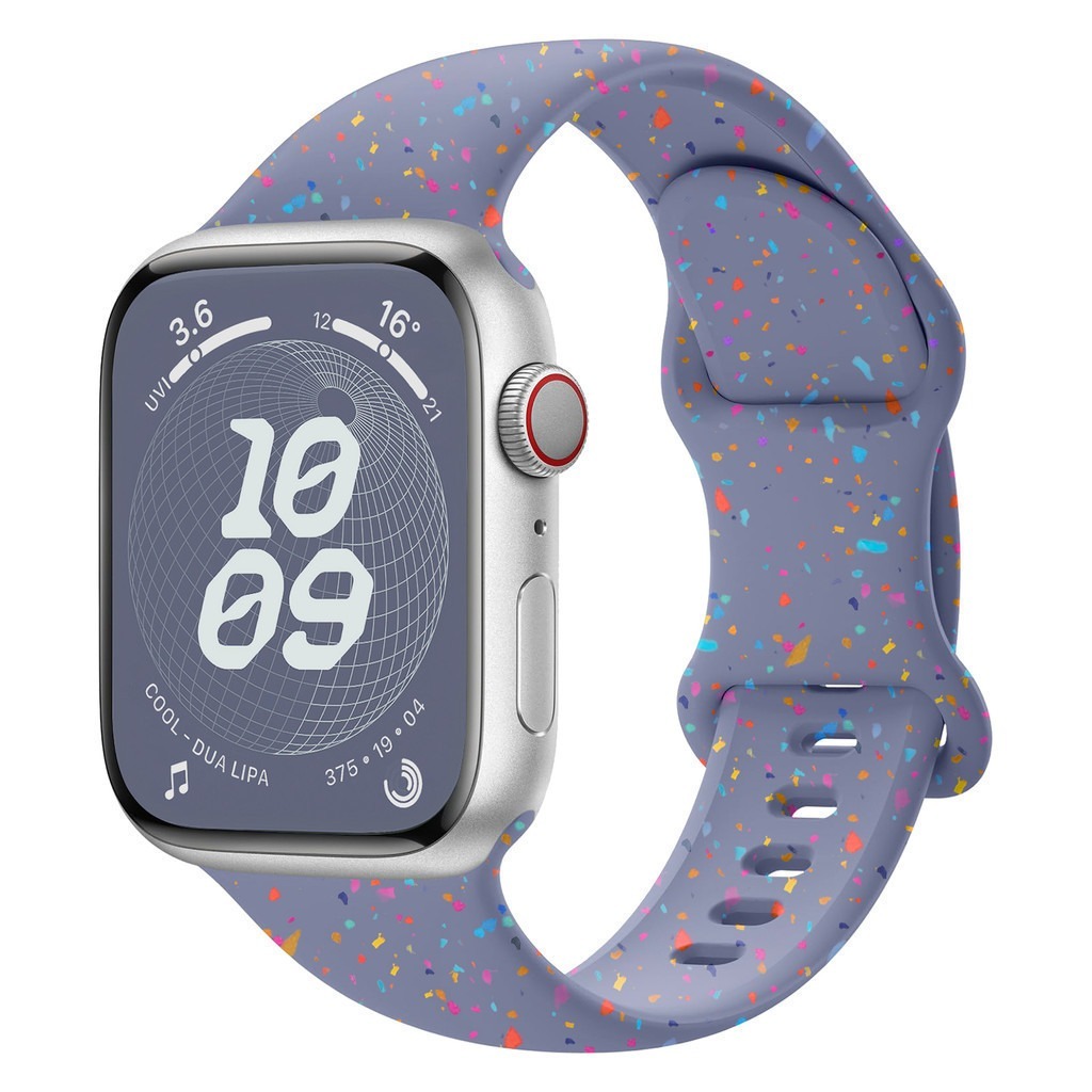 Rubber Colour Confetti Band for Apple Watch