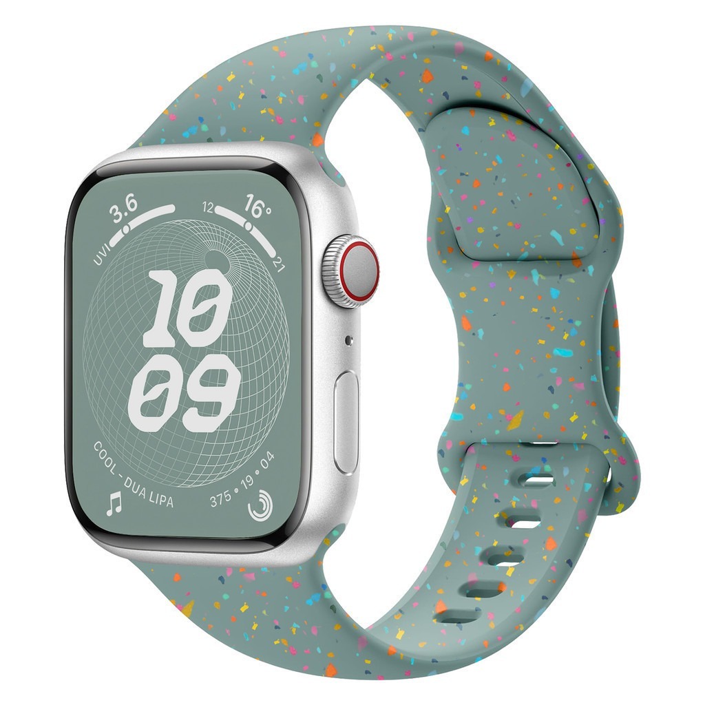 Rubber Colour Confetti Band for Apple Watch