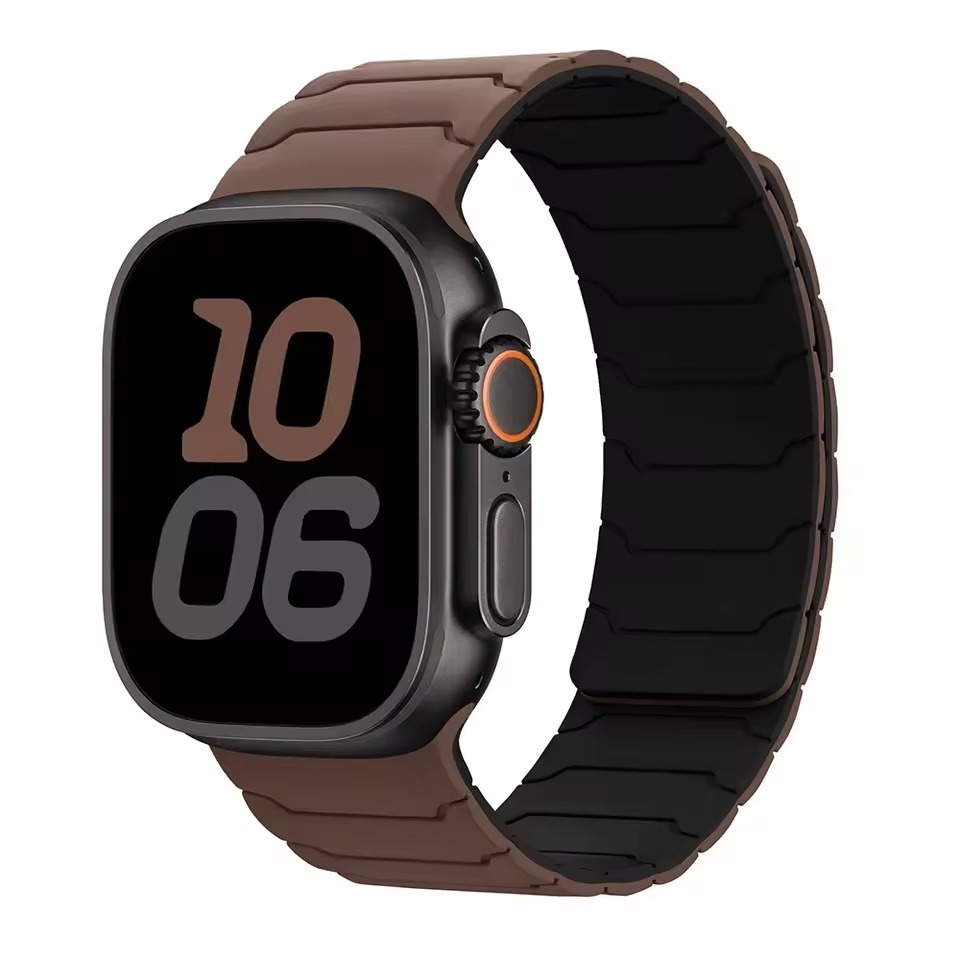 SnapLux Magnetic Silicone Strap For Apple Watch