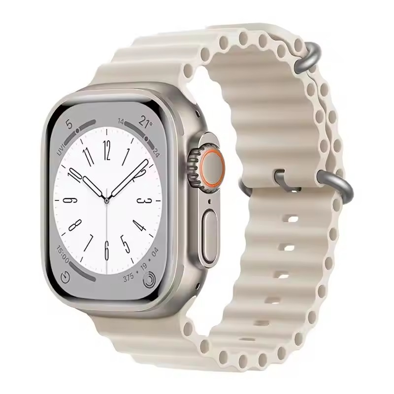 Ocean Band Silicone Strap for Apple Watch