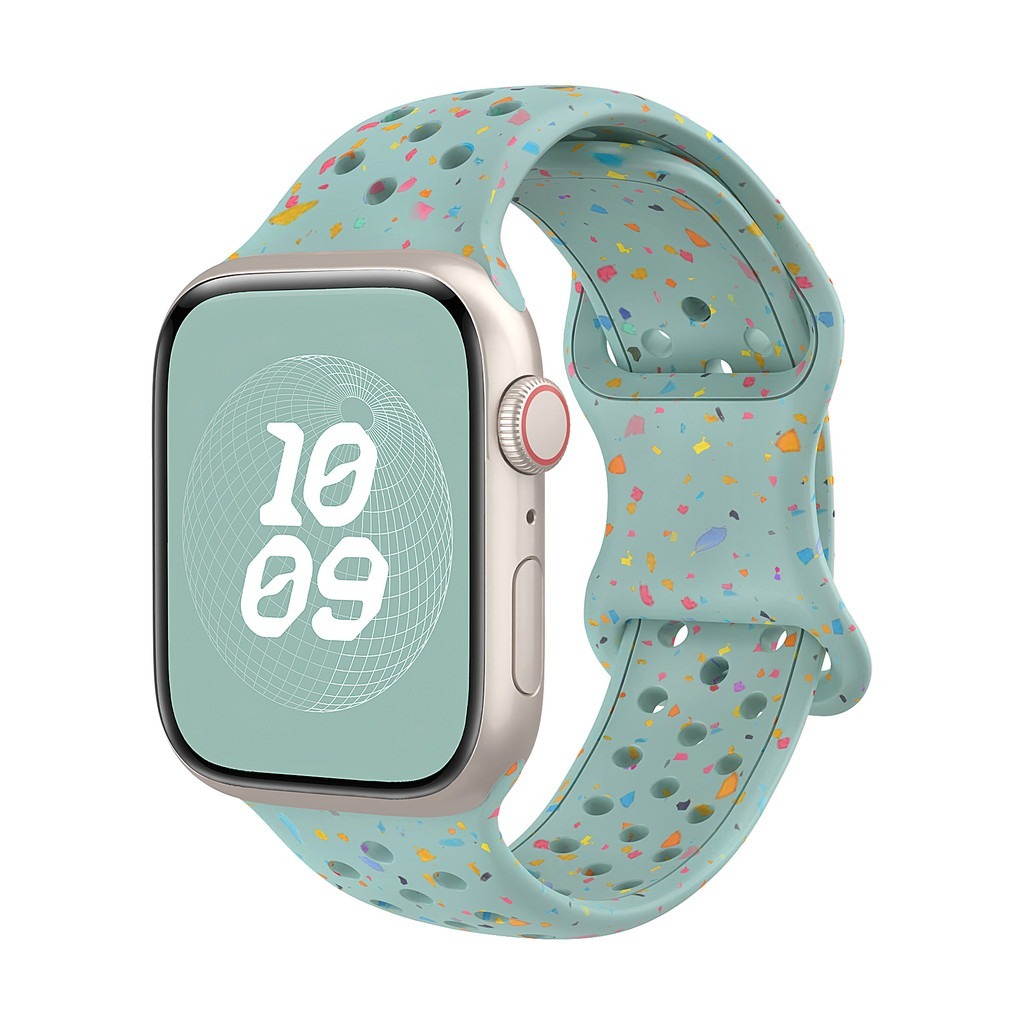 Rubber Colour Splash Breathable for Apple Watch