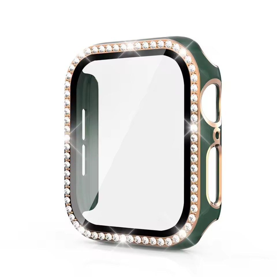 Bumper Case Lianmi Bling Glass Cover