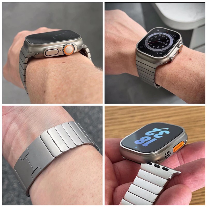 SteelCore Link Stainless Strap for Apple Watch