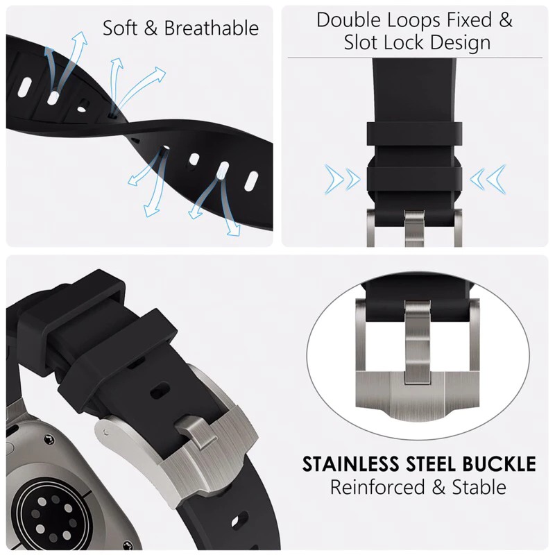 RangerPro Silicone Strap for Apple Watch