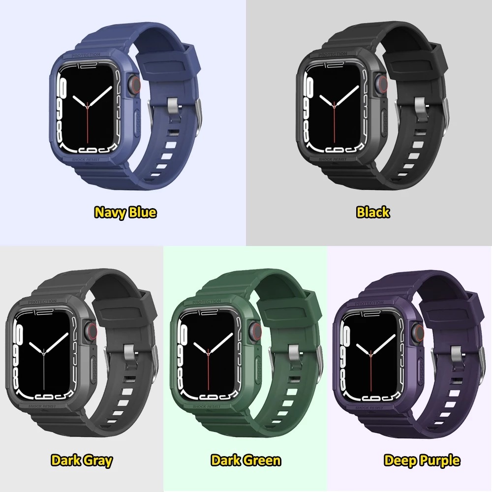 Strap Case Rugged Armor Pro Cover for Apple Watch