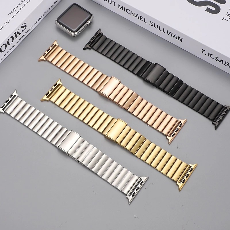 SpaceLink Bracelet Stainless Steel Strap for Apple Watch