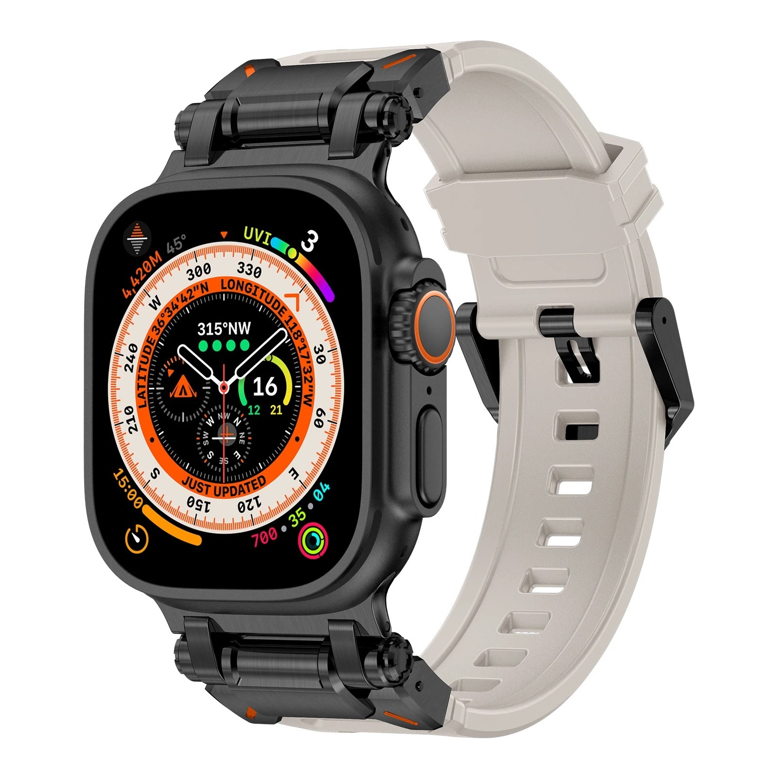 ExplorerPro Silicone Strap for Apple Watch