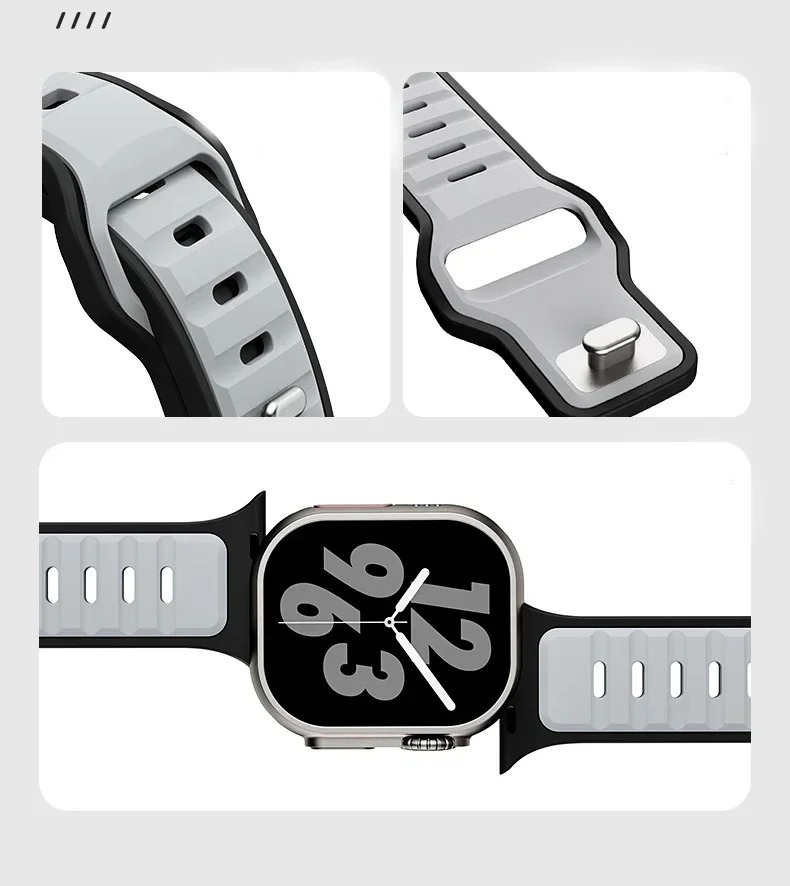 UltraFlex Sport Silicone Band for Apple Watch