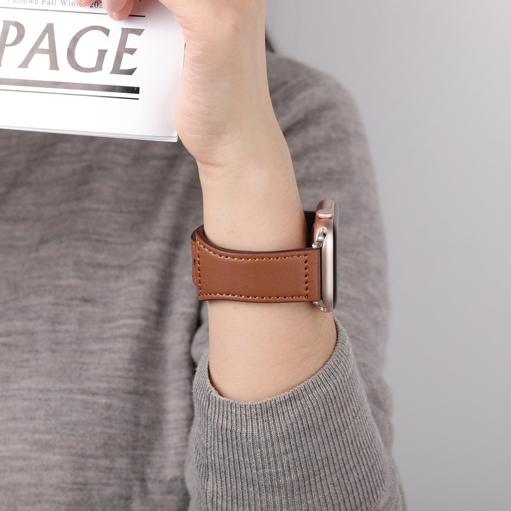 Genuine Leather Loop Strap for Apple Watch