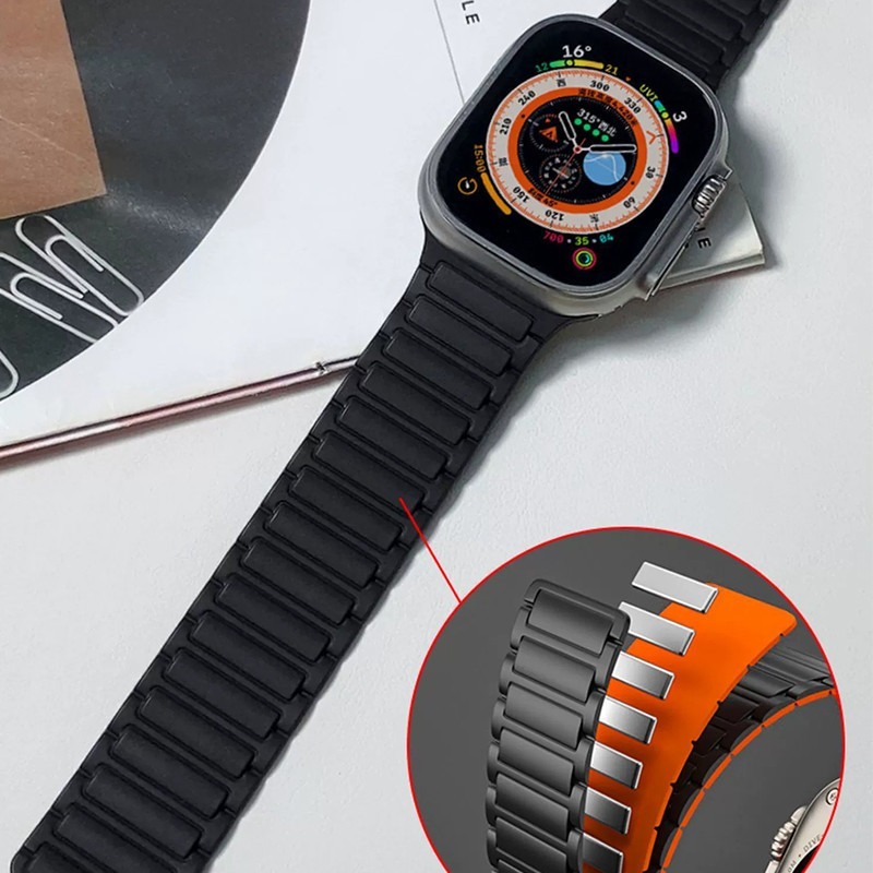 Magnetic Loop Silicone Band for Apple Watch