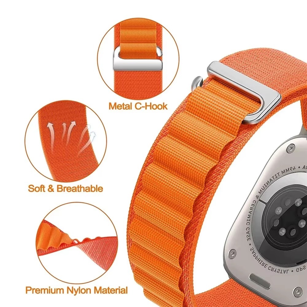 Alpine Loop Nylon Band for Apple Watch