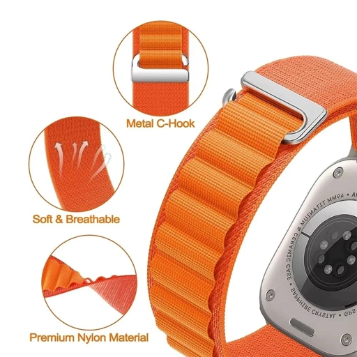 Image of Alpine Loop Nylon Band for Apple Watch