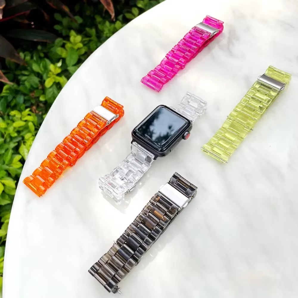 Glassy Resin Transparent Strap For Apple Watch
