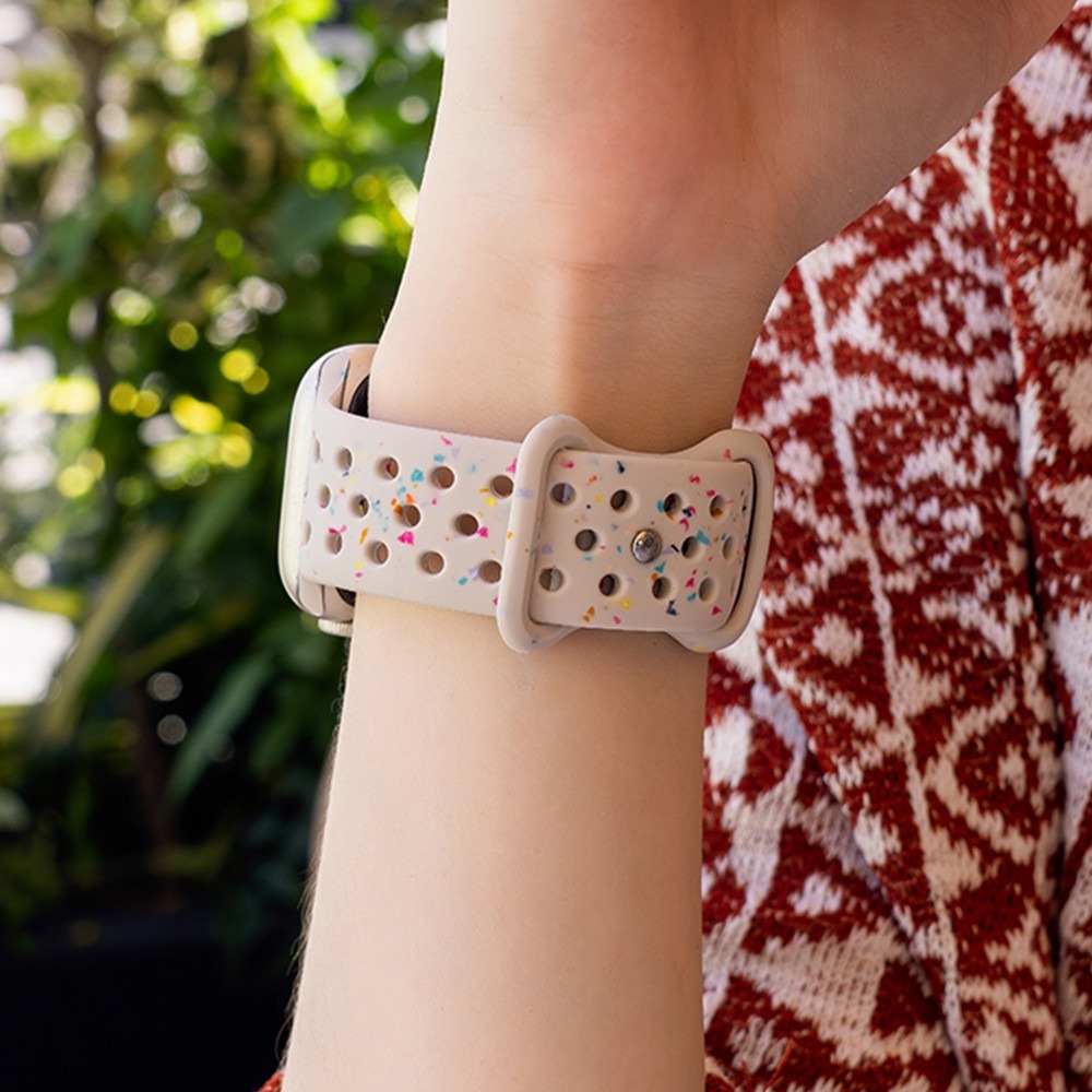 Rubber Colour Splash Breathable for Apple Watch