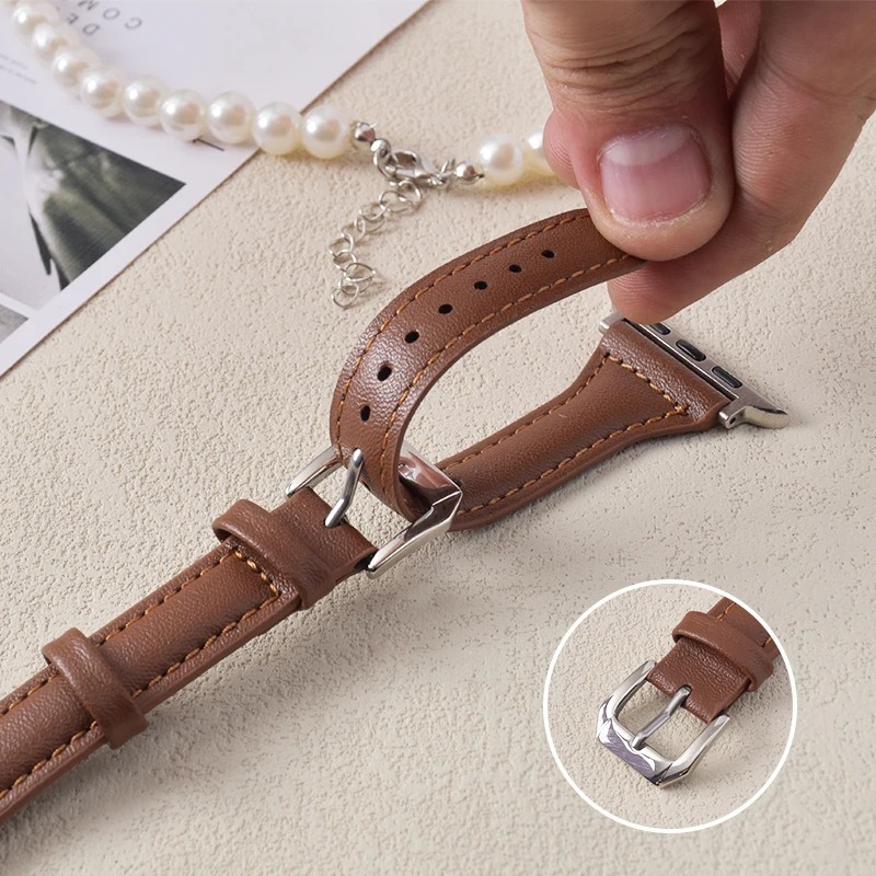 Linea Slim Premium Leather for Women Strap Apple Watch