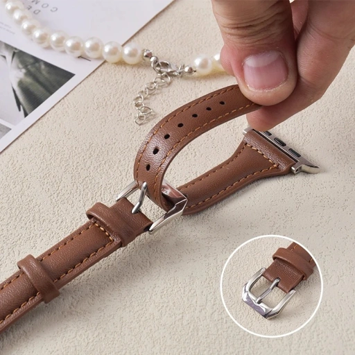Image of Linea Slim Premium Leather for Women Strap Apple Watch
