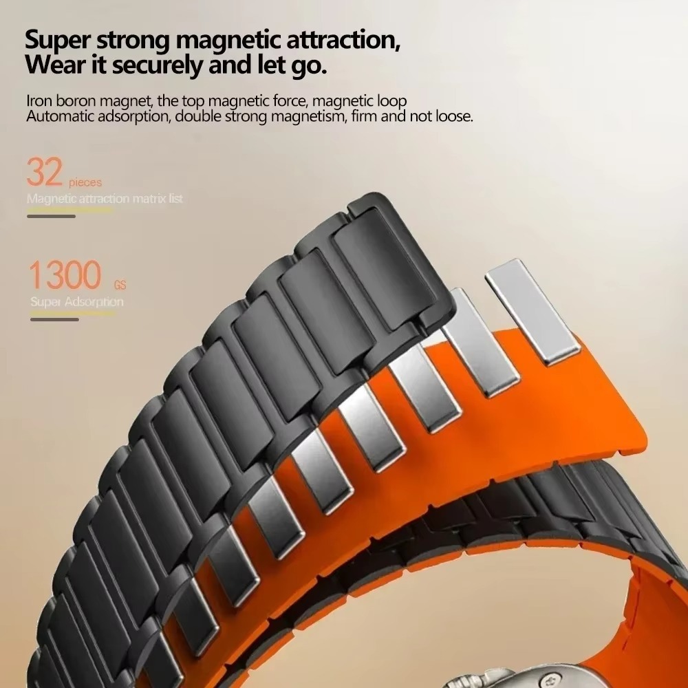 Magnetic Loop Silicone Band for Apple Watch