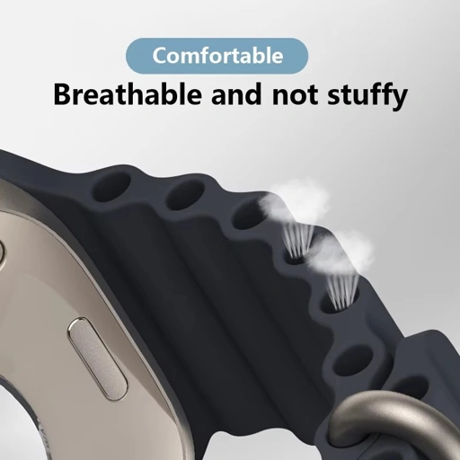 Image of Ocean Band Silicone Strap for Apple Watch