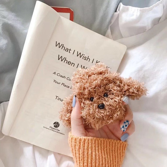 Fluffy Poodle Case for Airpods