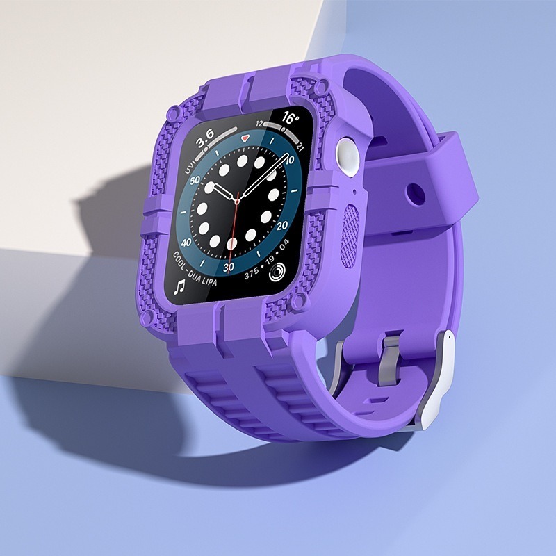 Rugged Sport WatchBand Case Series For Apple Watch