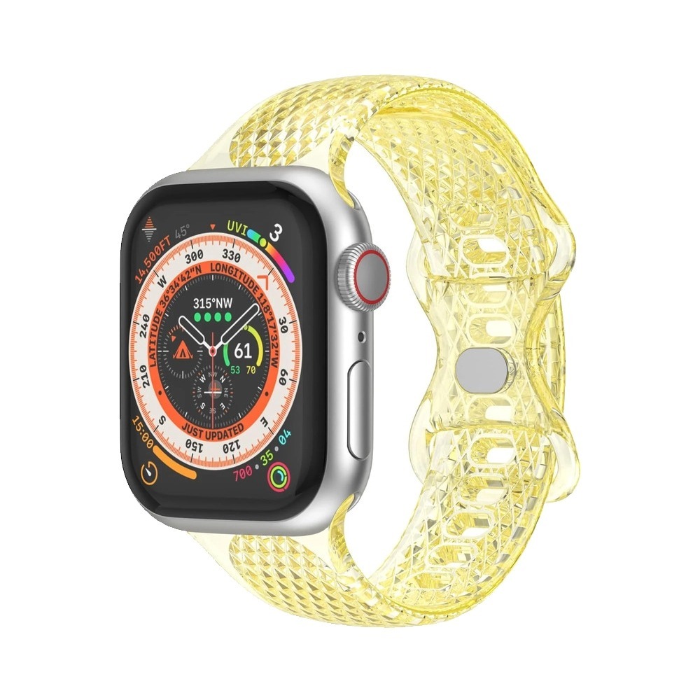 Crystal Transparent Silicone Strap For Apple Watch